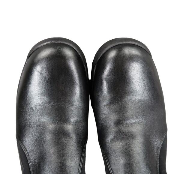 Easy Spirit Shoes Womens 6.5 Slip On Casual Moc Leather Black Comfort Work Walk - Picture 7 of 13